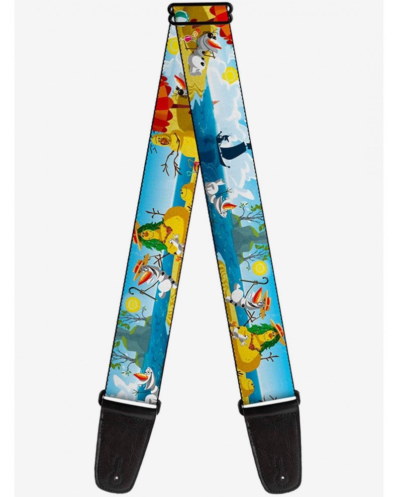 Disney Frozen Olaf Summertime Scenes Guitar Strap $8.22 Guitar Straps