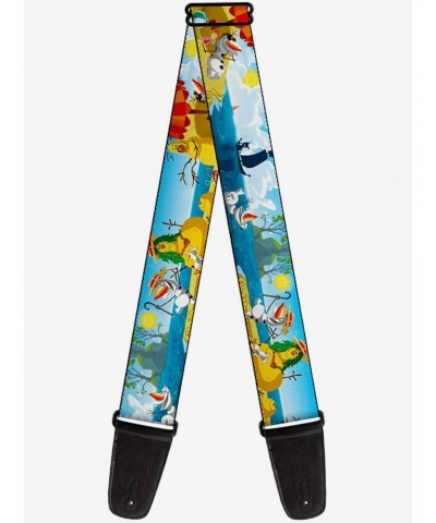 Disney Frozen Olaf Summertime Scenes Guitar Strap $8.22 Guitar Straps