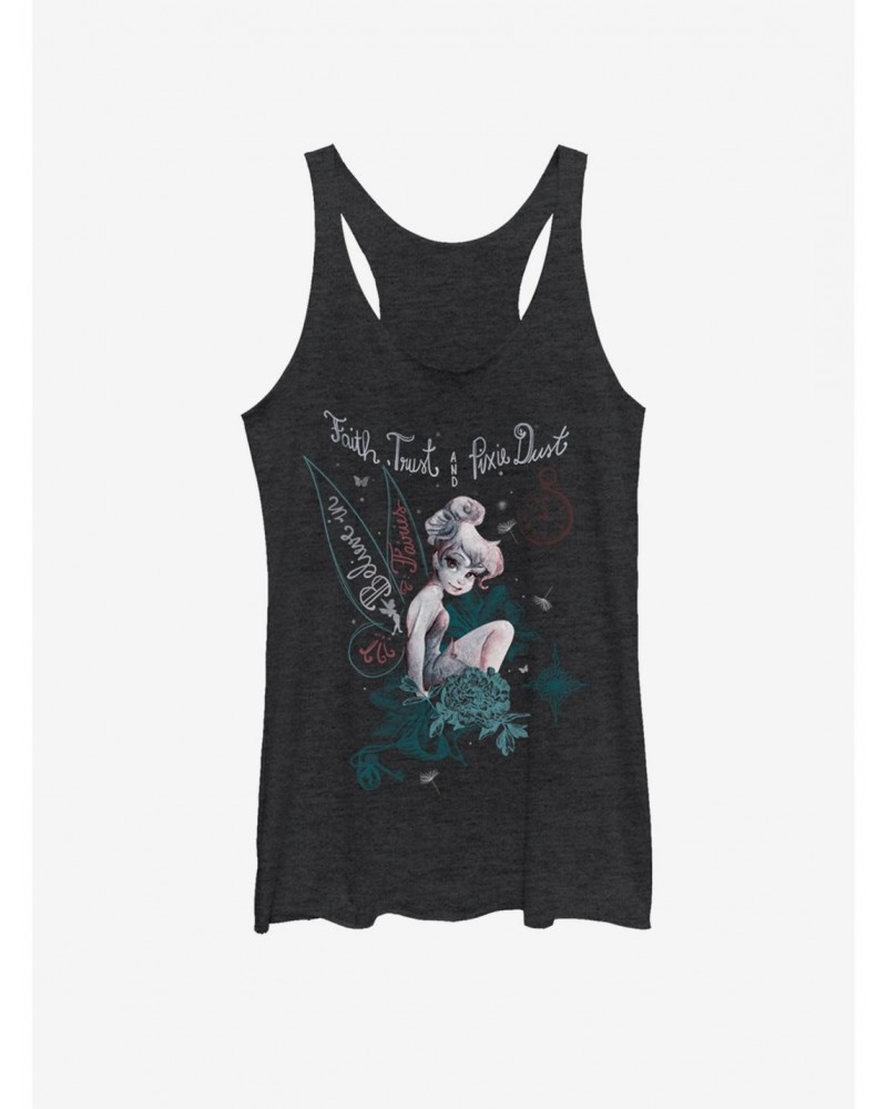 Disney Tinker Bell In Fairy Land Girls Tank $9.58 Tanks