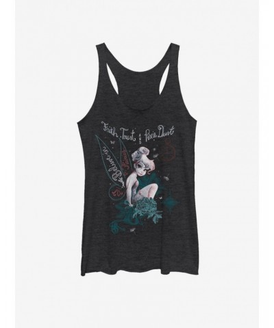 Disney Tinker Bell In Fairy Land Girls Tank $9.58 Tanks