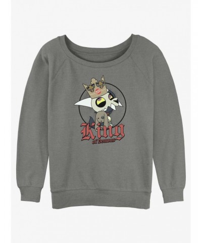 Disney The Owl House King of Demons Slouchy Sweatshirt $18.45 Sweatshirts