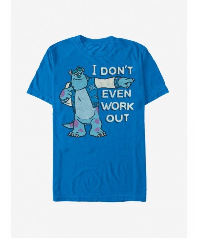 Monsters Inc. Sulley I Don't Even Work Out T-Shirt $7.89 T-Shirts