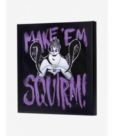 Disney Villains Ursula Make 'Em Squirm Canvas Wall Decor $17.56 Décor