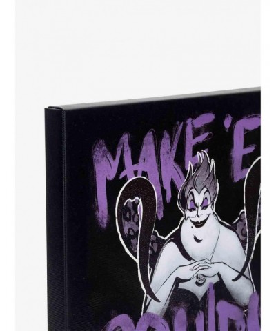 Disney Villains Ursula Make 'Em Squirm Canvas Wall Decor $17.56 Décor