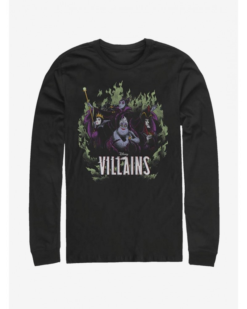 Disney Villains Children Of Mayhem Long-Sleeve T-Shirt $15.46 T-Shirts