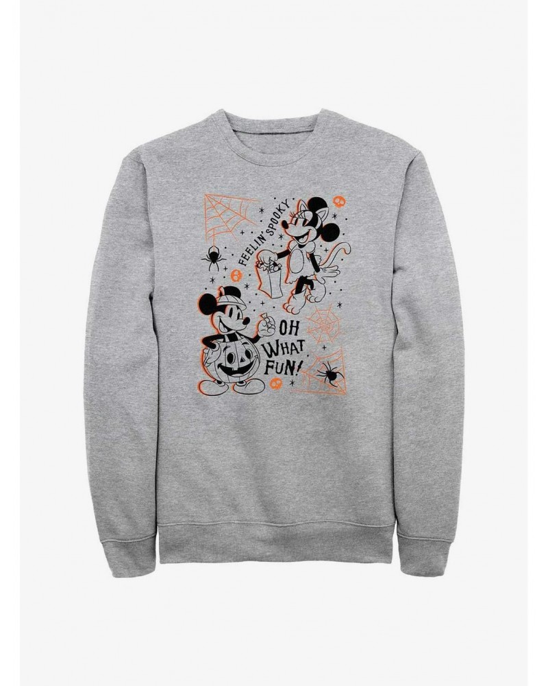 Disney Mickey Mouse Feelin' Spooky Sweatshirt $13.65 Sweatshirts