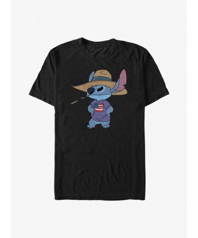 Disney Lilo & Stitch Howdy Stitch T-Shirt $11.23 T-Shirts