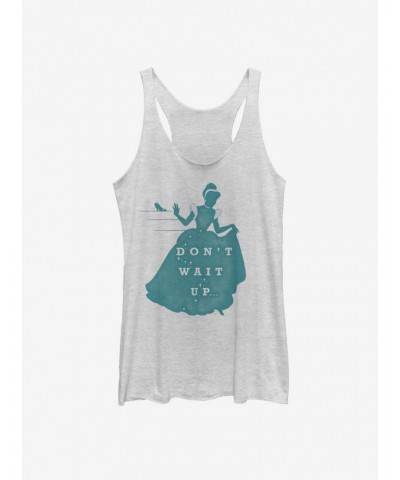 Disney Cinderella Classic Don't Wait Up Girls Tank $10.36 Tanks