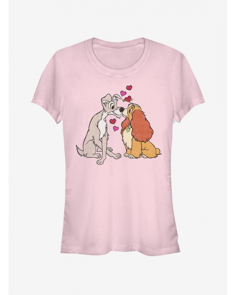 Disney Lady And The Tramp Puppy Love Girls T-Shirt $7.47 T-Shirts