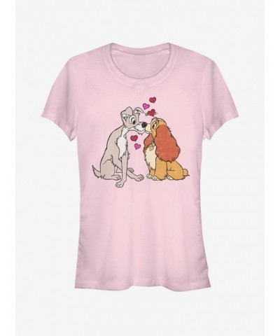 Disney Lady And The Tramp Puppy Love Girls T-Shirt $7.47 T-Shirts