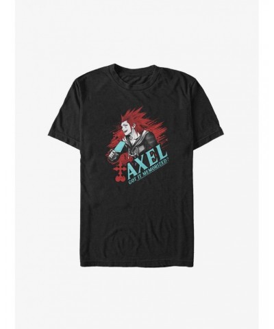 Disney Kingdom Hearts Axel Sea-Salt Ice Cream Big & Tall T-Shirt $13.46 T-Shirts