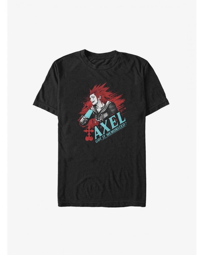 Disney Kingdom Hearts Axel Sea-Salt Ice Cream Big & Tall T-Shirt $13.46 T-Shirts