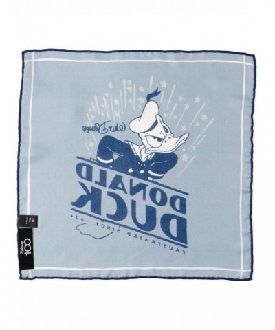 Disney100 Classic Donald Duck Blue Pocket Square $14.66 Squares