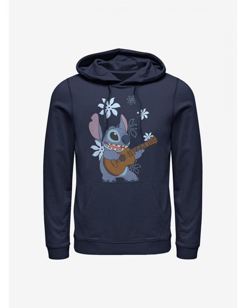 Disney Lilo & Stitch Flowers Hoodie $21.55 Hoodies