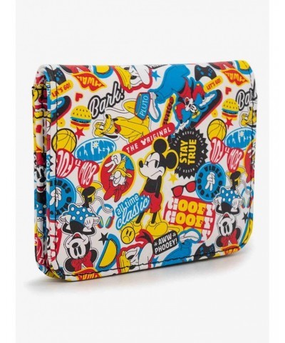 Disney The Sensational Six Collage Vegan Leather Foldover Wallet $8.16 Wallets