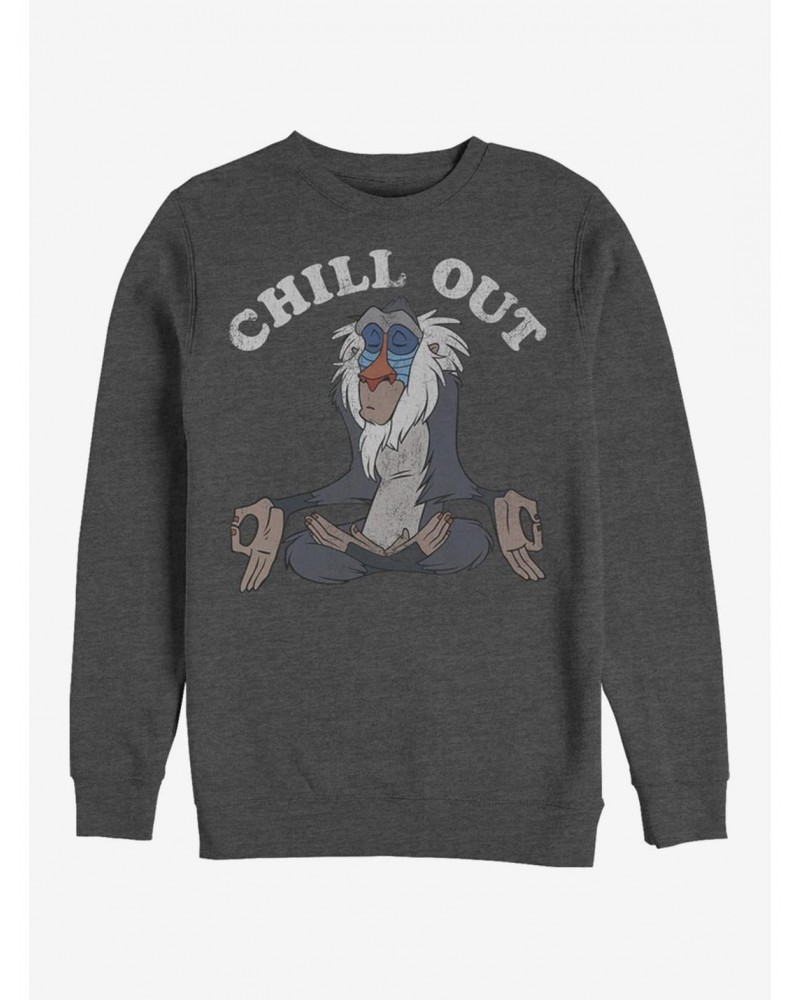 Disney The Lion King Chill Out Crew Sweatshirt $14.76 Sweatshirts