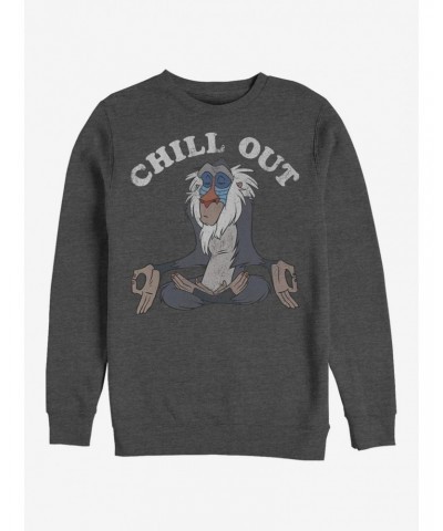 Disney The Lion King Chill Out Crew Sweatshirt $14.76 Sweatshirts