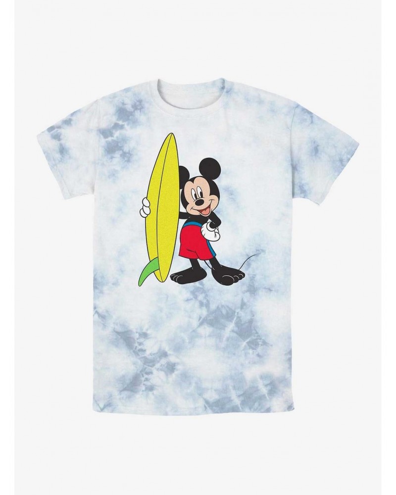 Disney Mickey Mouse Surf's Up Tie-Dye T-Shirt $12.95 T-Shirts