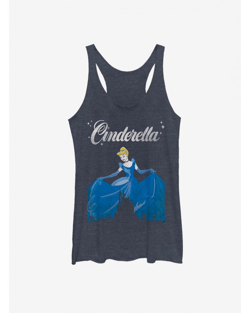 Disney Cinderella Classic Dancing Cinderella Girls Tank $8.55 Tanks