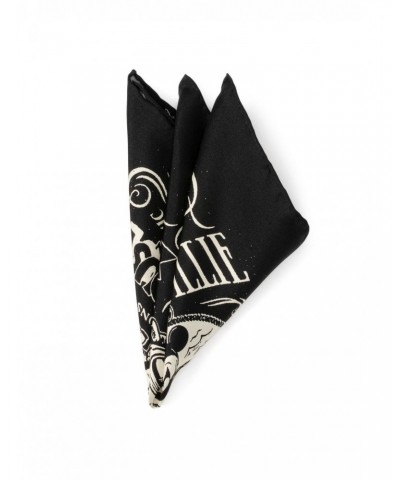 Disney100 Steamboat Willie Black Pocket Square $14.66 Squares