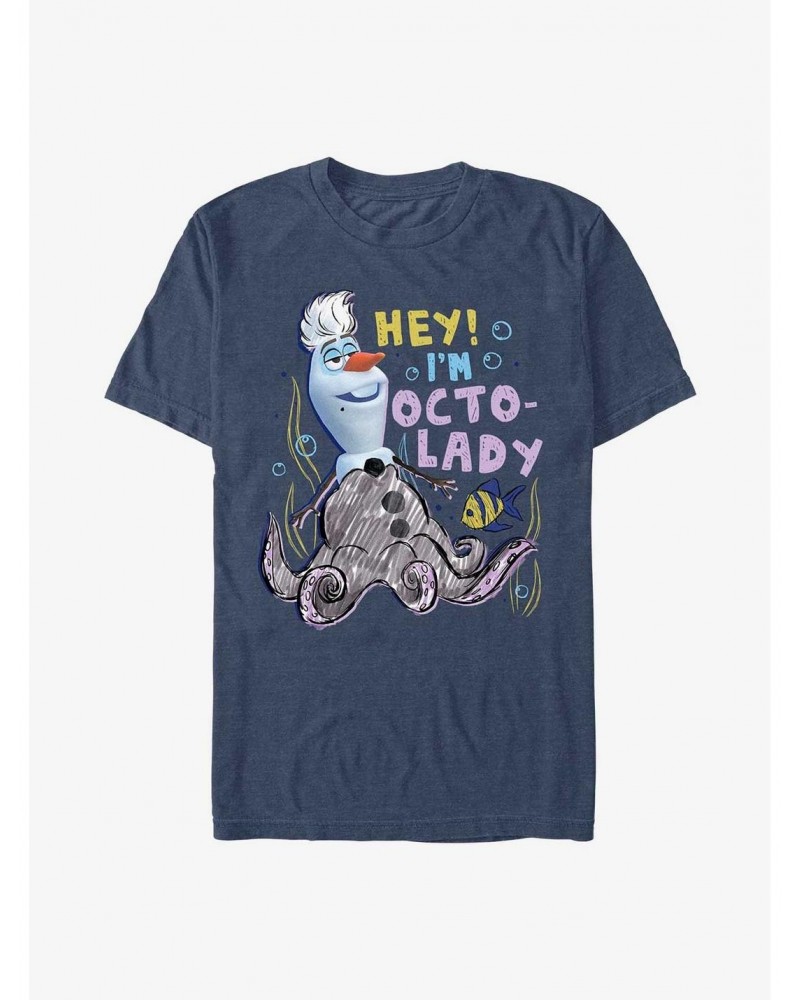 Disney Olaf Presents Octolady T-Shirt $10.52 T-Shirts