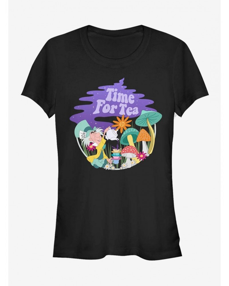 Disney Alice In Wonderland Tea Time Filled Girls T-Shirt $11.70 T-Shirts