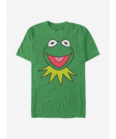 Disney The Muppets Kermit Big Face T-Shirt $7.89 T-Shirts