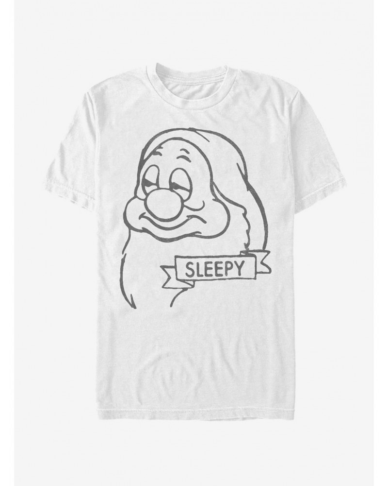 Disney Snow White And The Seven Dwarfs Sleepy T-Shirt $8.84 T-Shirts