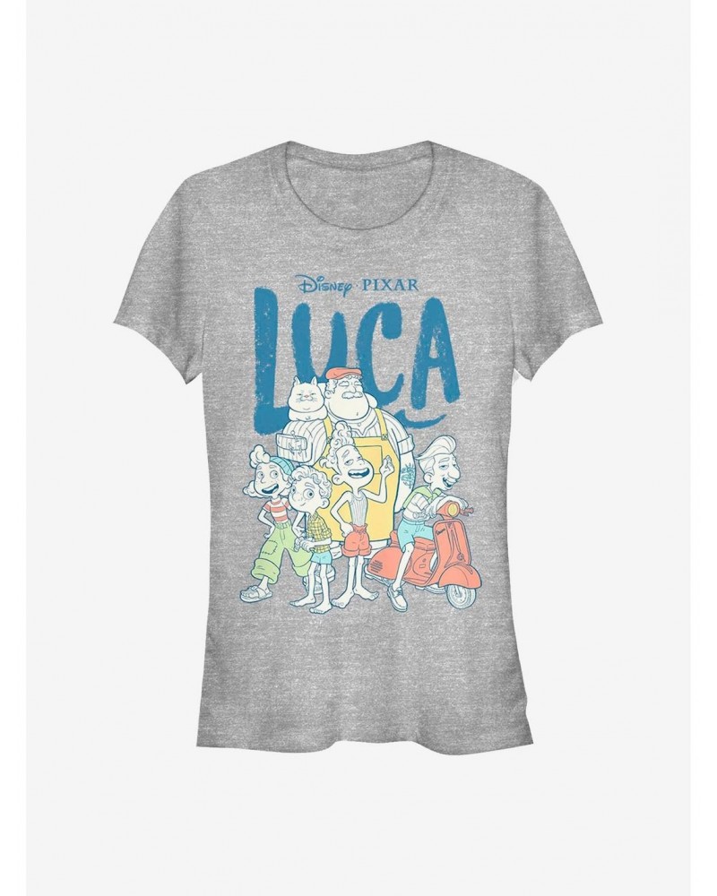 Disney Pixar Luca The Family Girls T-Shirt $7.72 T-Shirts