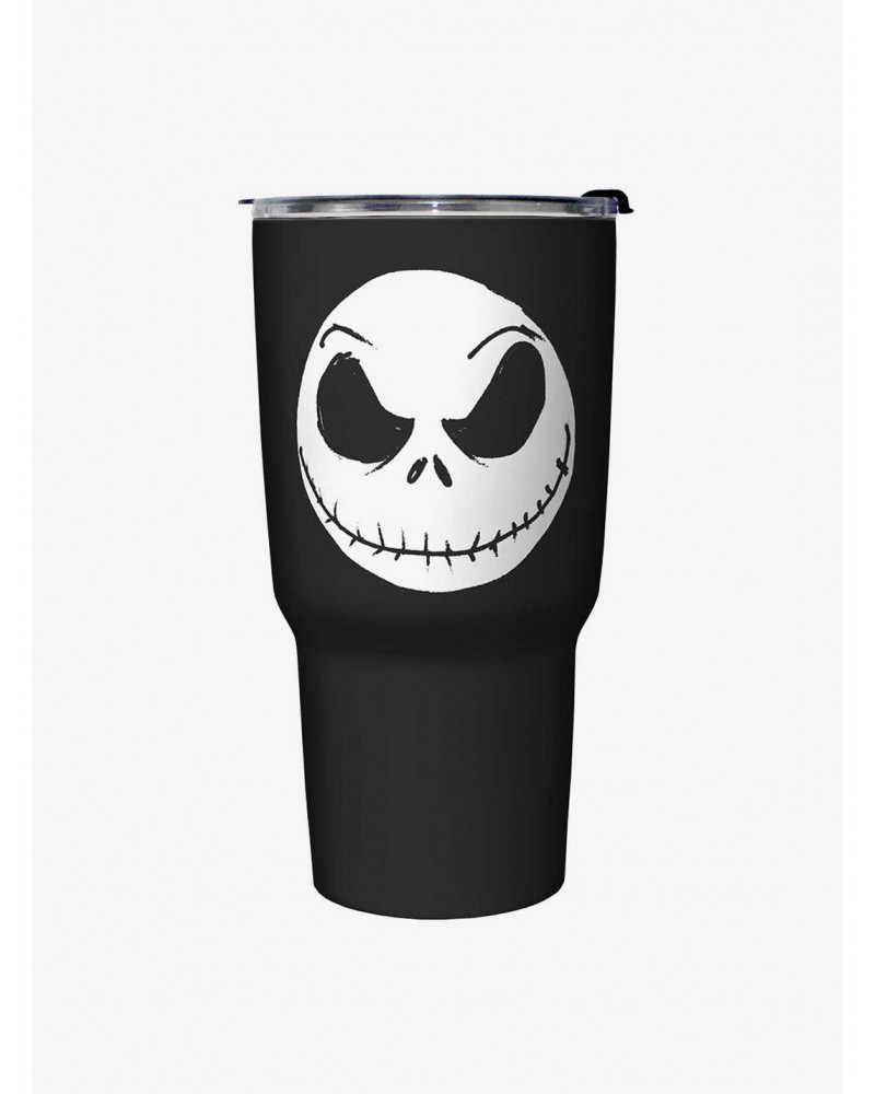 Disney The Nightmare Before Christmas Big Face Jack Travel Mug $13.16 Mugs