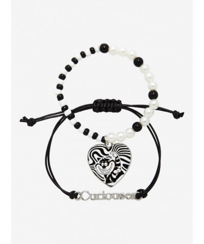 Disney Alice In Wonderland Curiouser Heart Best Friend Bracelet Set $3.93 Bracelet Set