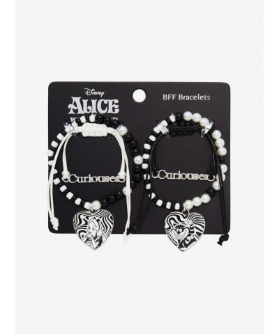 Disney Alice In Wonderland Curiouser Heart Best Friend Bracelet Set $3.93 Bracelet Set