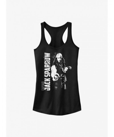 Disney Pirates of the Caribbean Captain Jack Girls Tank $7.47 Tanks