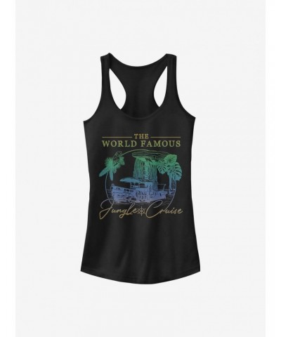 Disney Jungle Cruise World Famous Girls Tank $11.21 Tanks