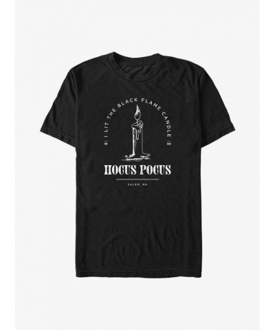 Disney Hocus Pocus Black Flame T-Shirt $11.23 T-Shirts