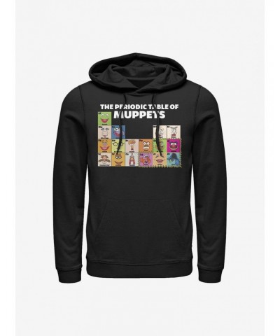 Disney The Muppets Periodic Table Of Muppets Hoodie $22.00 Hoodies