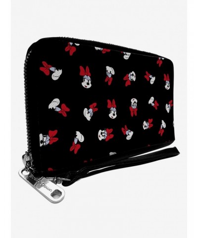 Disney Minnie Mouse Toss Print Zip Around Wallet $12.21 Wallets